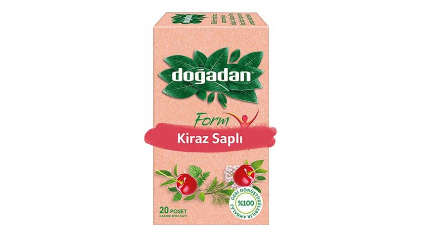 Doğadan Form Cherry Stalk Mixed Herbal Tea 20 pcs