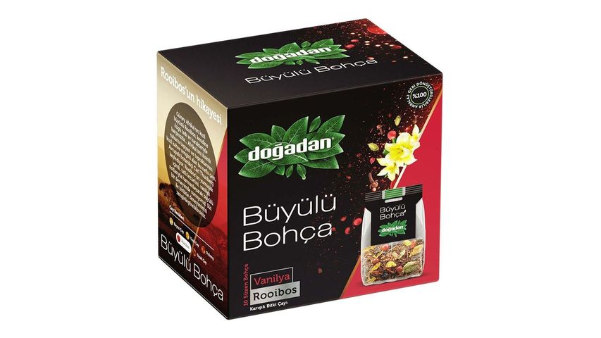 Doğadan Büyülü Bohça Vanilya Rooibos Çayı 10'lu