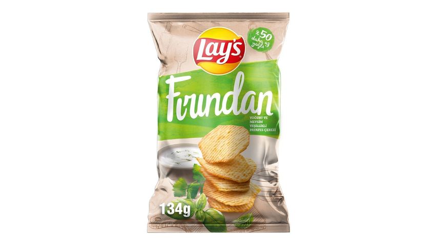 Lay's Fırından Yoğurt Mevsim Yeşillikli Patates Çerezi Parti Boy 134 g