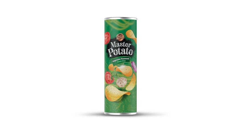 Master Potato Vegetable Flavored Chips 160 g