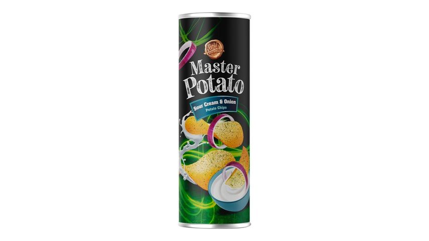 Master Potato Soğanlı & Ekşi Kremalı Cips 160 g