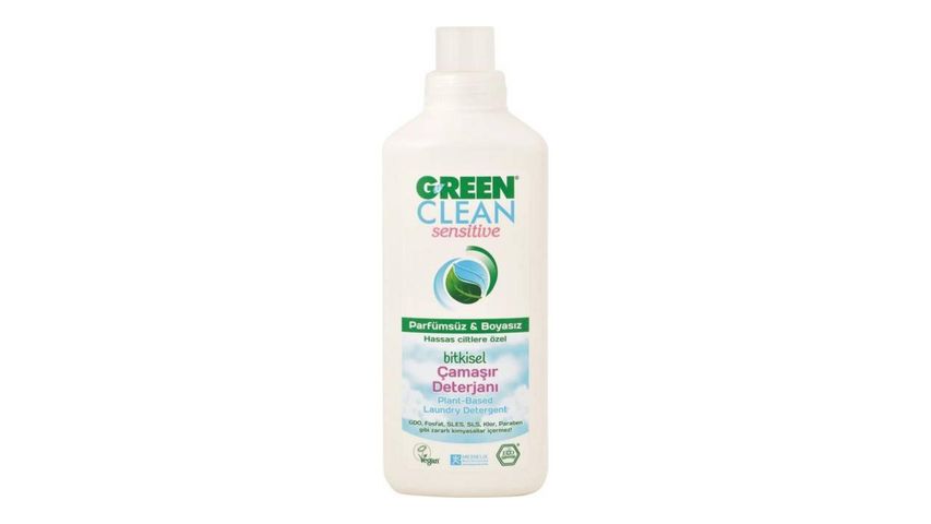 Green Clean Sensitive Fragrance-Free Laundry Detergent 1 L
