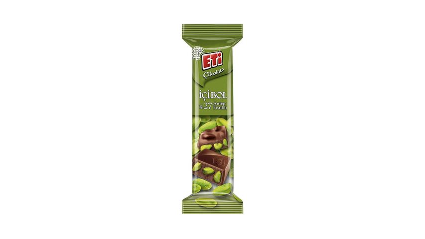 Eti İçibol Antep Fıstıklı Çikolata 30 g