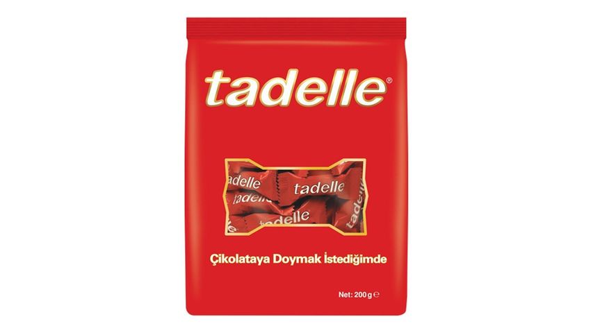 Tadelle Fındık Dolgulu Sütlü Çikolata Poşet 200 g