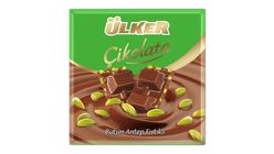 Ülker Antep Fıstıklı Kare Çikolata 65 g