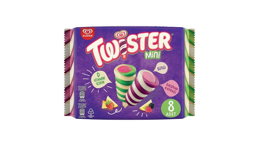 Algida Twister Mini Forest & Island 8 pcs