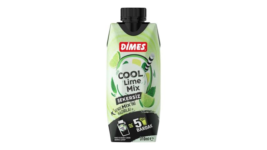 Dimes Cool Lime Şekersiz Mix 310 ml