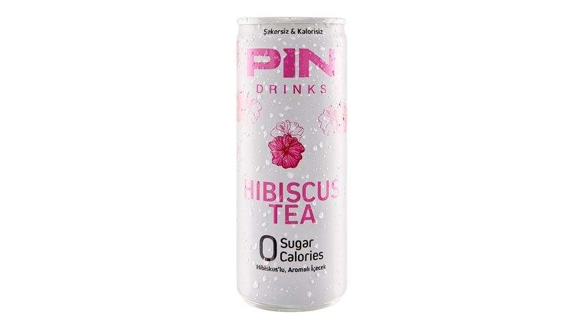 Pin Hibiskus’lu Aromalı İçecek Kutu 250 ml