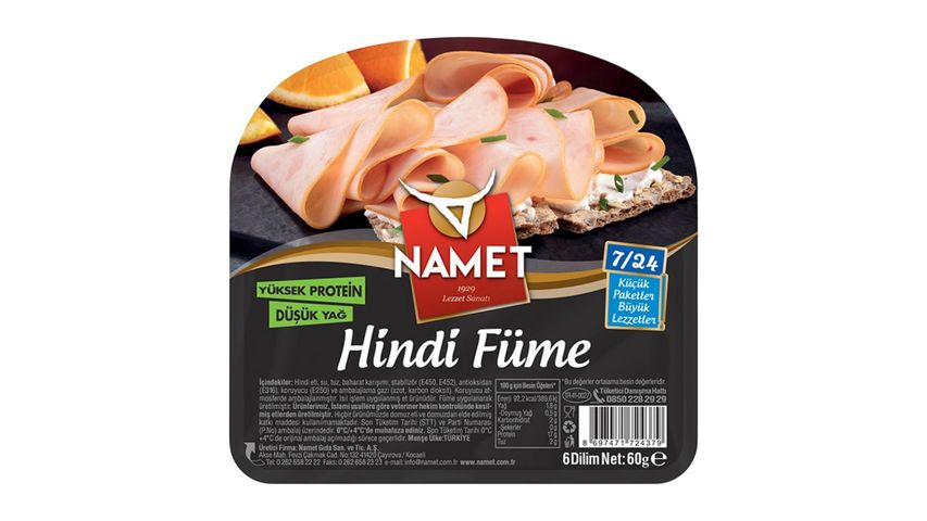 Namet 7/24 Smoked Turkey 60 g