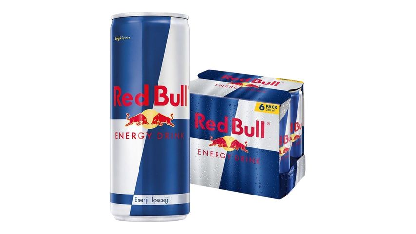 Red Bull Enerji İçeceği 6 x 250 ml
