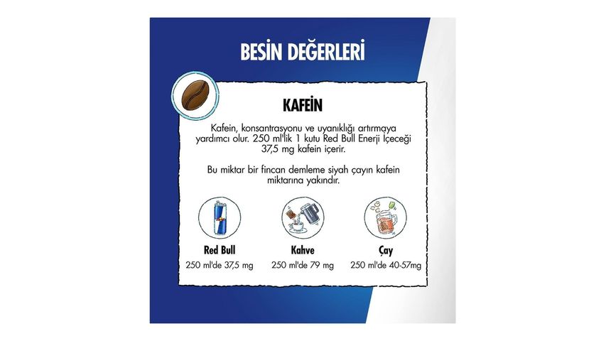 Red Bull Enerji İçeceği 6 x 250 ml