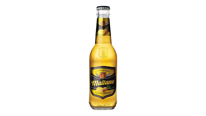 Maltana Pineapple Malt Drink Glass Bottle 250 ml