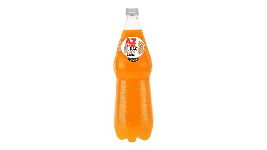 Uludağ Efsane Portakal Aromalı Az Şekerli Gazoz 1.5 L