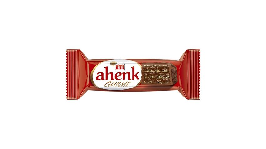 Eti Ahenk Gurme Çikolata Kaplı Fındık Kremalı Gofret 50 g