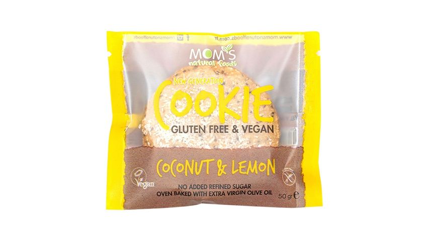 Mom's Glutensiz Limon-Hindistan Cevizli Cookie 50 g