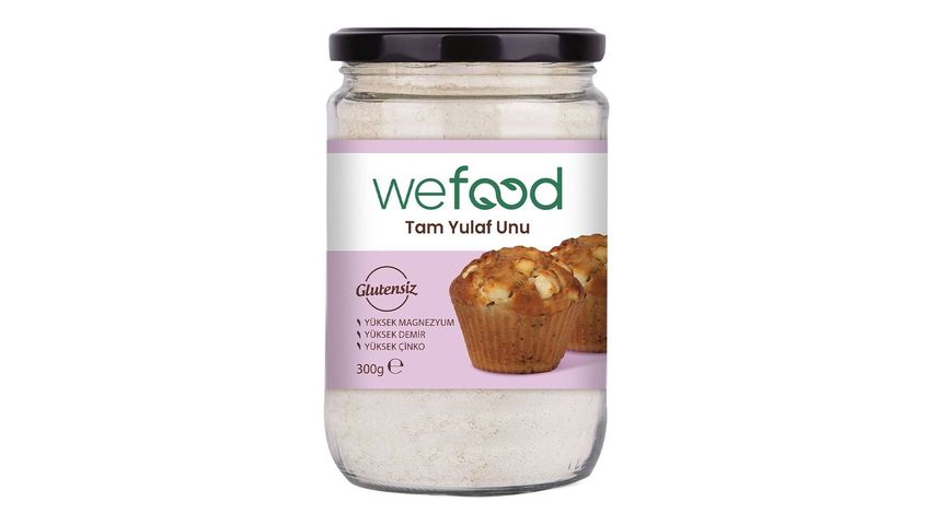 Wefood Glutensiz Tam Yulaf Unu 300 g
