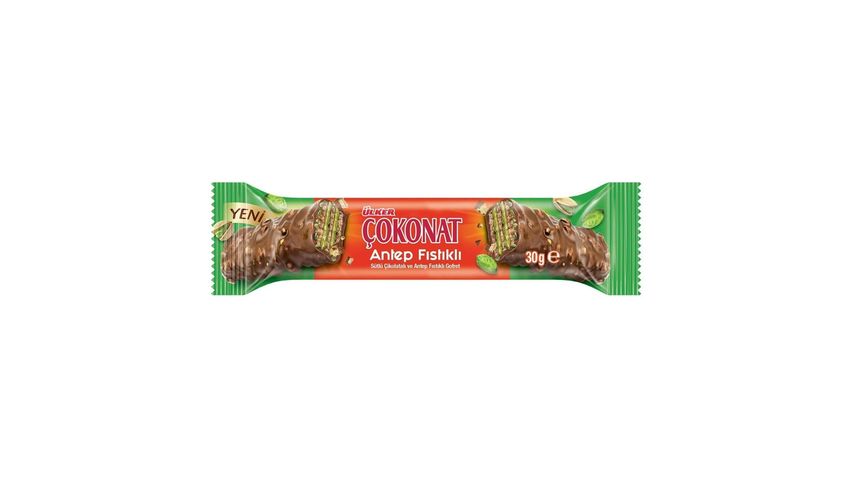 Ülker Çokonat Antep Fıstıklı Gofret 30 g