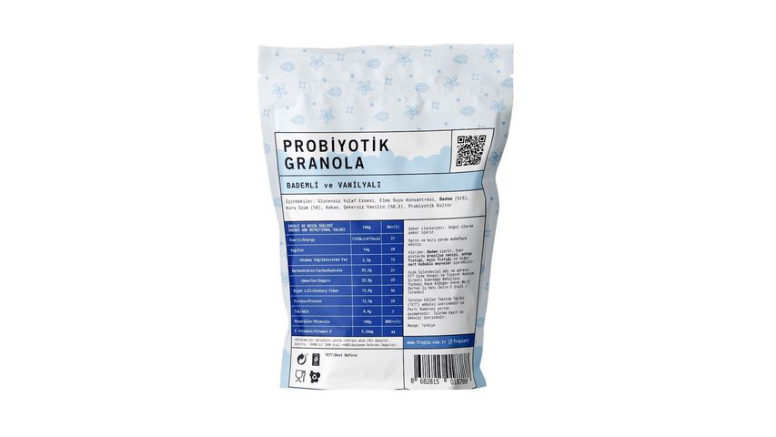 Fropie Bademli & Vanilyalı Probiyotik Granola 200 g