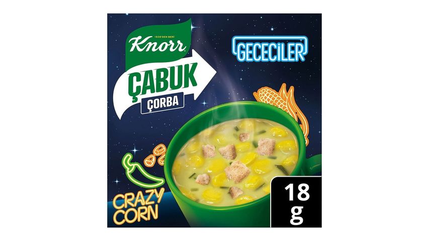 Knorr Çabuk Çorba Crazy Corn 18 g