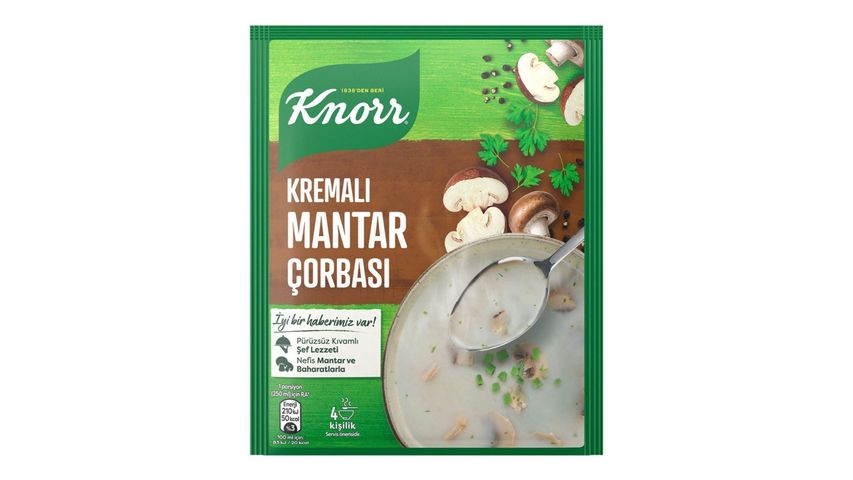 Knorr Hazır Kremalı Mantar Çorbası 63 g