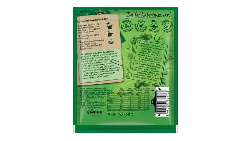 Knorr Hazır Yayla Çorbası 72 g
