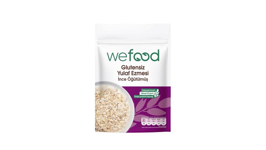 Wefood Glutensiz İnce Öğütülmüş Yulaf Ezmesi 300 g