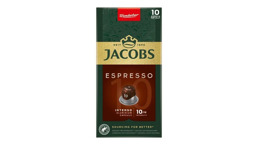Jacobs Espresso 10 Intense Coffee Capsules 52 g
