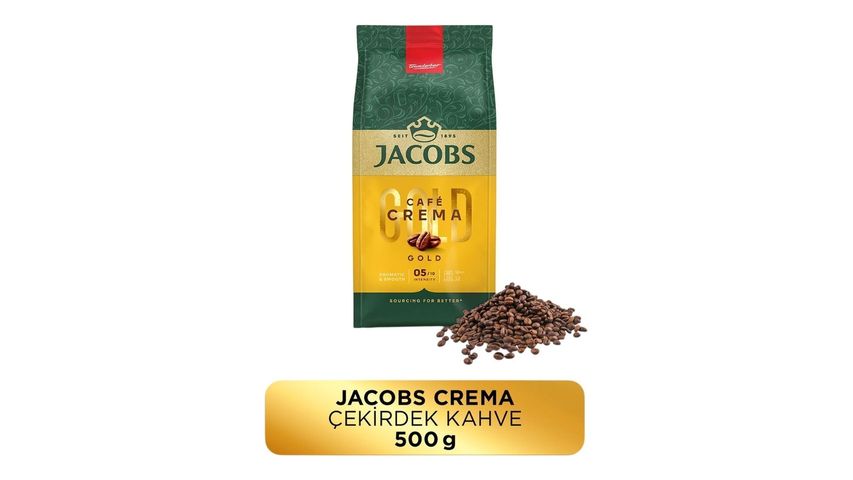 Jacobs Cafe Crema Coffee Beans 500 g