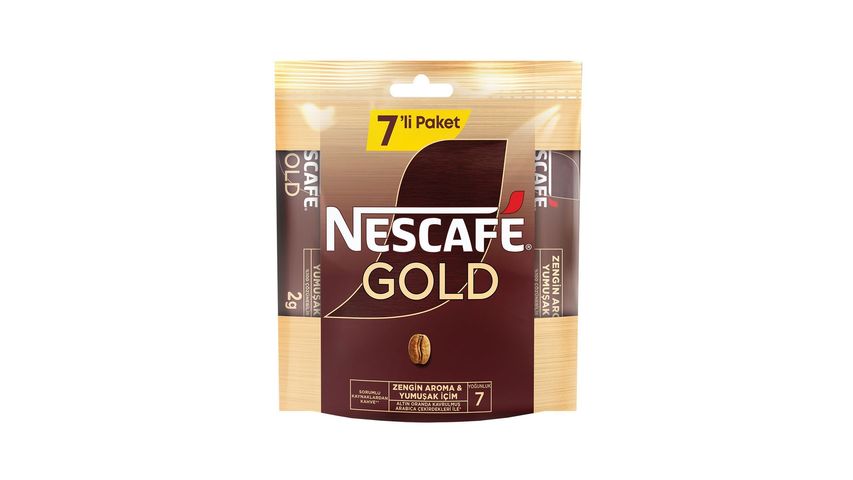 Nescafe Gold Çözünebilir Kahve 7 x 2 g