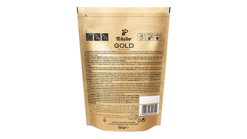 Tchibo Gold Selection Çözünebilir Kahve Ekonomik Paket 150 g