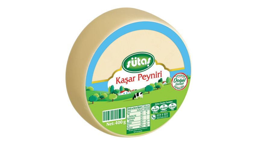 Sütaş Kaşar Peyniri 400 g