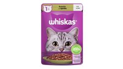 Whiskas Pouch Lamb Wet Cat Food 85 g