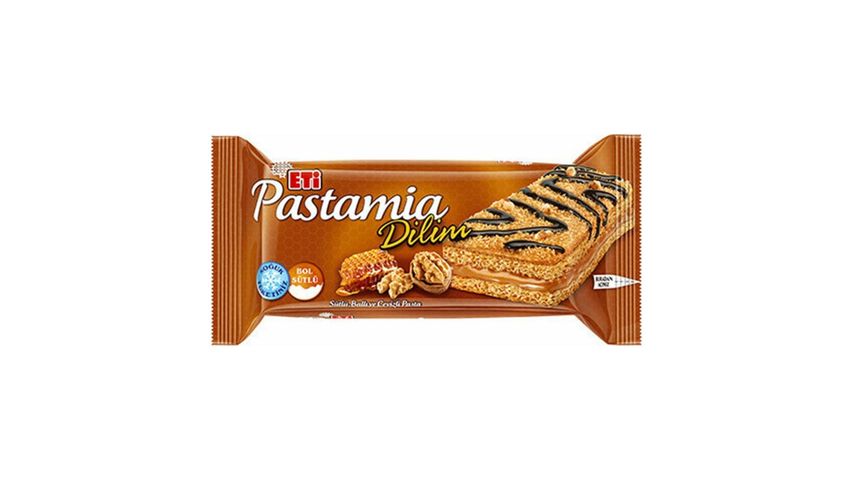 Eti Pastamia Ballı Cevizli Dilim Pasta 27,5 g