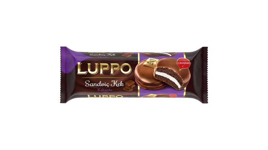 Luppo Kakaolu Sandviç Kek 184 g