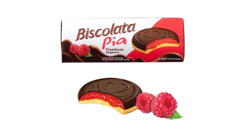 Biscolata Pia Raspberry Cake 100 g