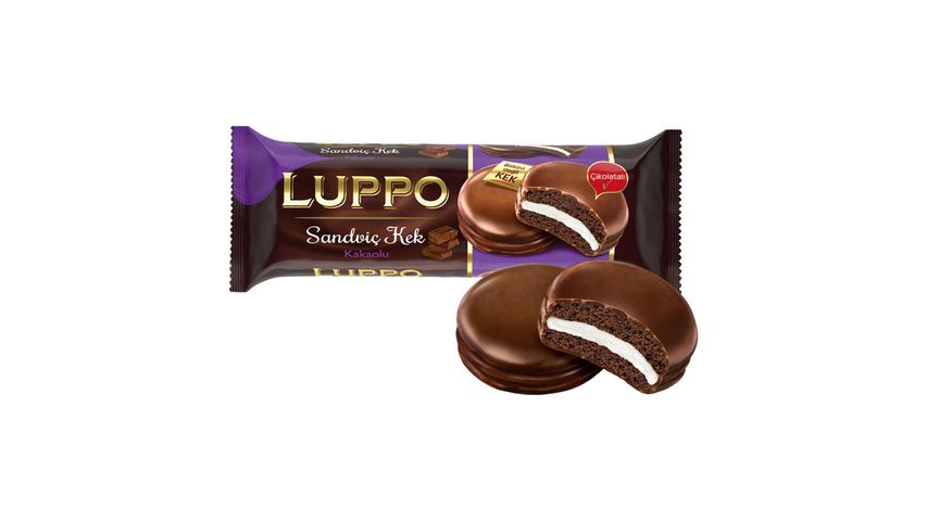 Luppo Kakaolu Sandviç Kek 184 g
