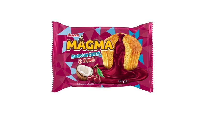 Ülker Dankek Magma Hindistan Cevizli & Vişneli Kek 65 g