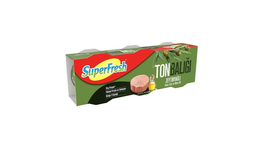 SuperFresh Olive Oil Tuna 3 x 75 g