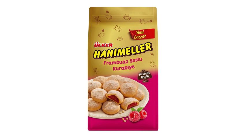 Ülker Hanımeller Frambuaz Soslu Kurabiye 150 g