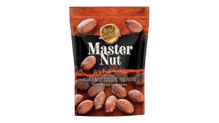 Master Nut Kavrulmuş Tuzlu İç Yer Fıstığı 160 g