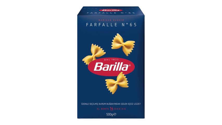 Barilla Kelebek (Farfalle) Makarna 500 g