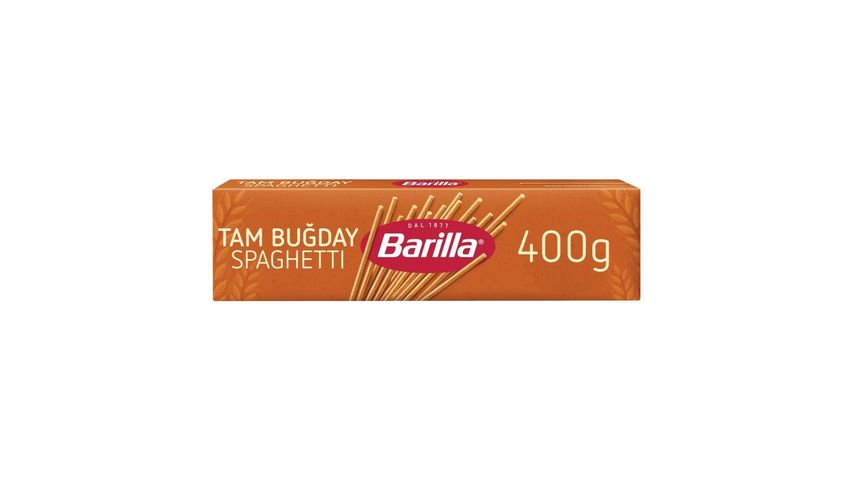 Barilla Tam Buğday Spagetti Makarna 400 g