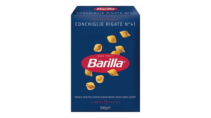 Barilla Mini Shell Pasta (Conchiglie Rigate) 500 g
