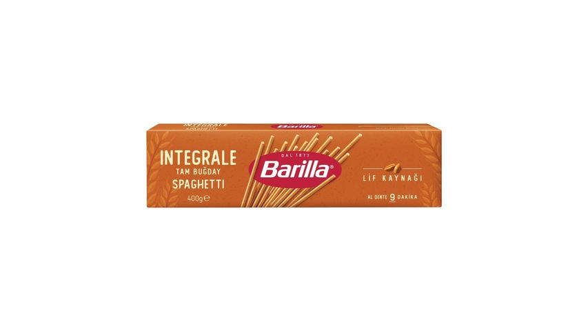 Barilla Tam Buğday Spagetti Makarna 400 g