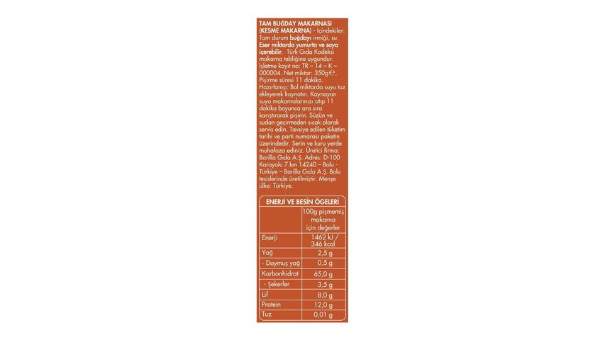 Filiz Whole Wheat Spiral Pasta 350 g
