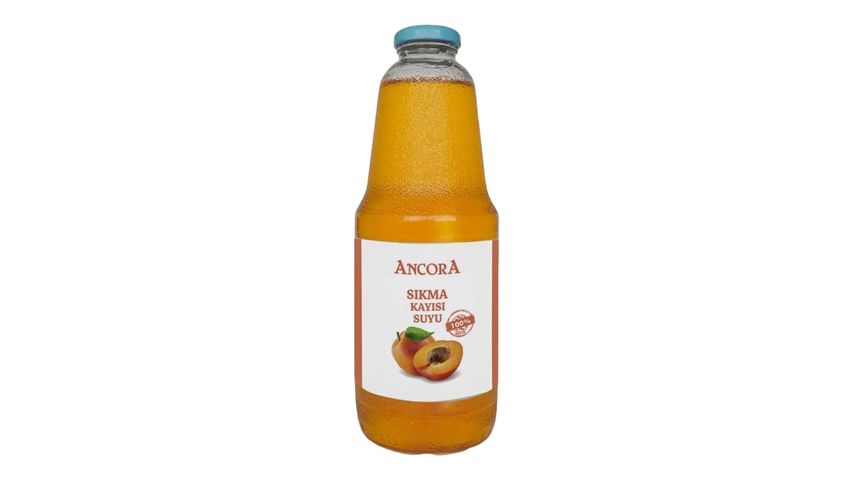 Ancora %100 Sıkma Kayısı Suyu 1 L