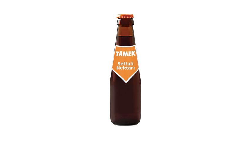 Tamek Şeftali Nektarı Kahverengi Şişe 200 ml