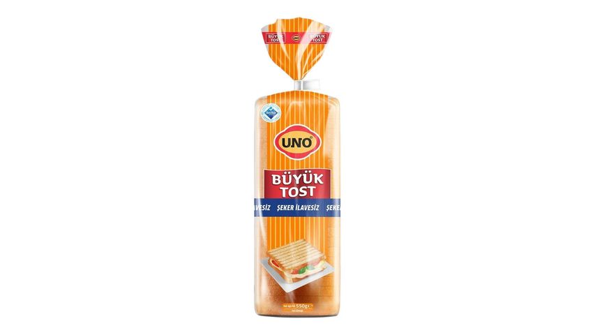 Uno Large Toast Bread 550 g