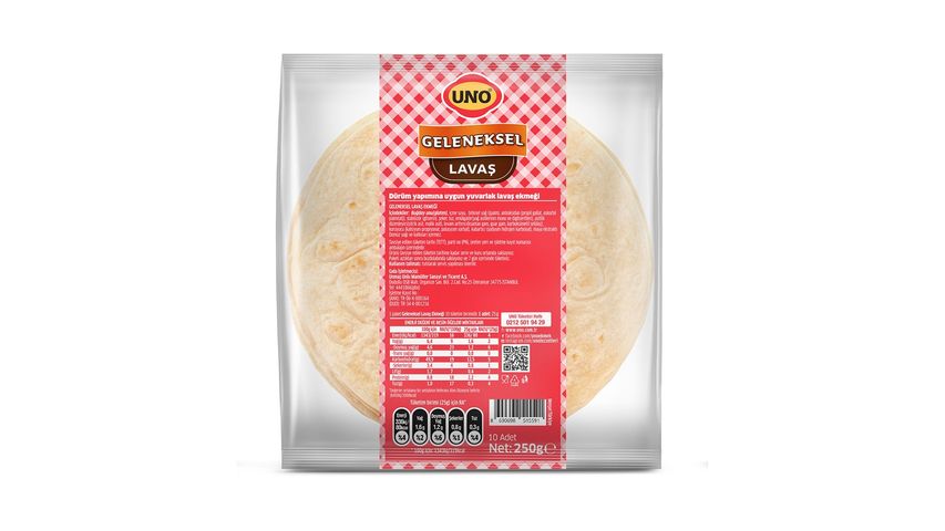Uno Traditional Lavash 250 g
