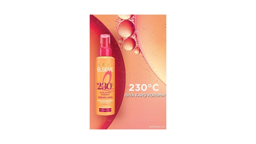 Elseve Dream Long Isıya Karşı Koruyucu & Pürüzsüzleştirici Sprey Serum 150 ml